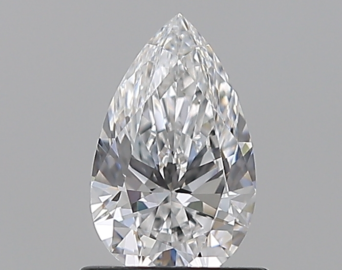 Pear 0.8 ct D VVS2