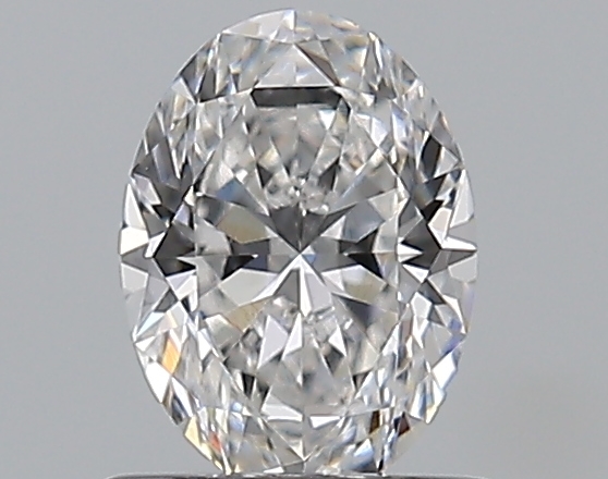Oval 0.71 ct D VS2