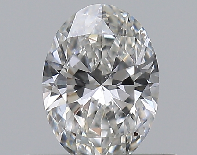 Oval 0.35 ct F SI1