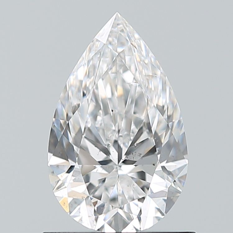 Pear 0.9 ct D SI2