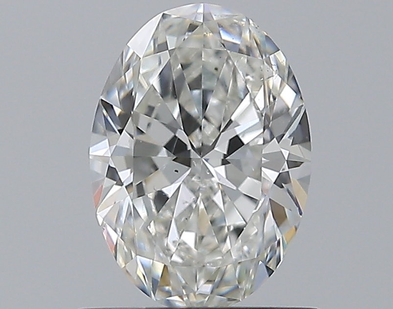 Oval 0.9 ct H SI1