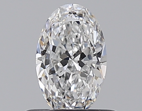 Oval 0.49 ct D VVS1