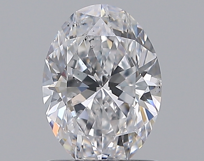 Oval 0.91 ct D SI2