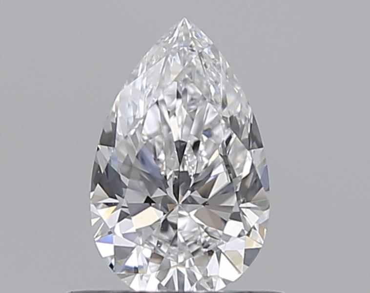 Pear 0.5 ct D SI1