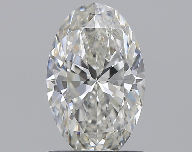 Oval 0.96 ct H SI2
