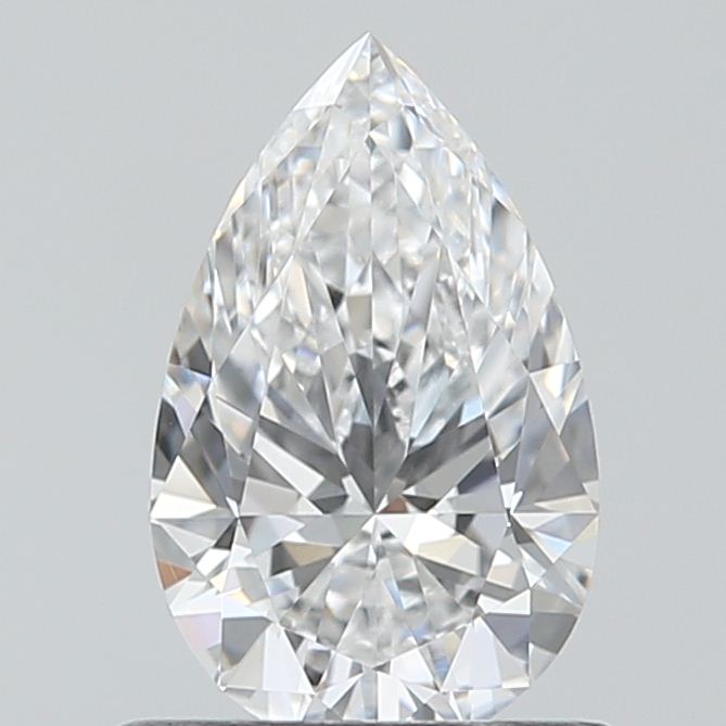 Pear 0.7 ct D VVS2