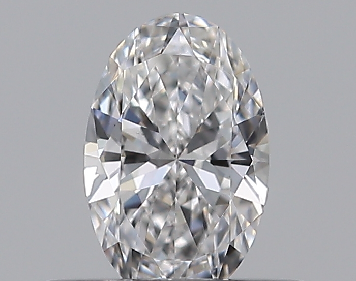 Oval 0.3 ct D VS2