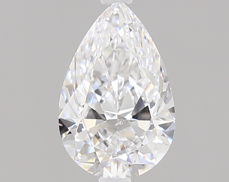 Pear 0.8 ct D SI1