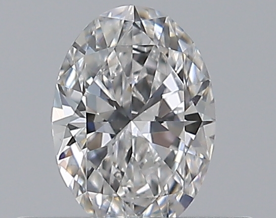Oval 0.3 ct D VS2