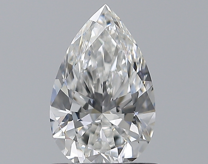 Pear 0.8 ct F VVS2