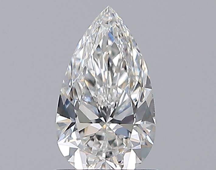 Pear 0.8 ct F SI1
