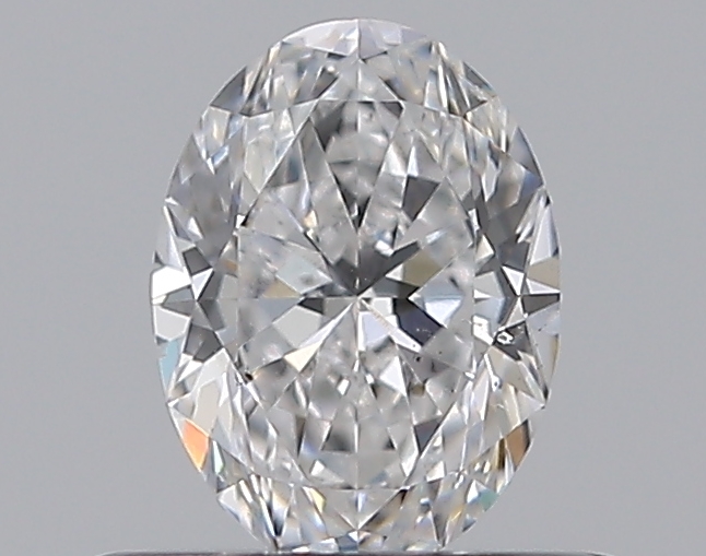 Oval 0.5 ct D SI1