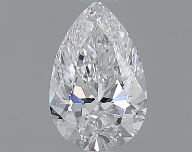 Pear 0.6 ct D SI1