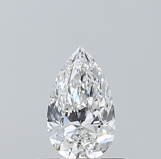 Pear 0.5 ct E VVS2