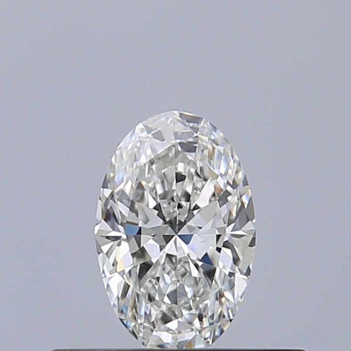 Oval 0.3 ct H IF