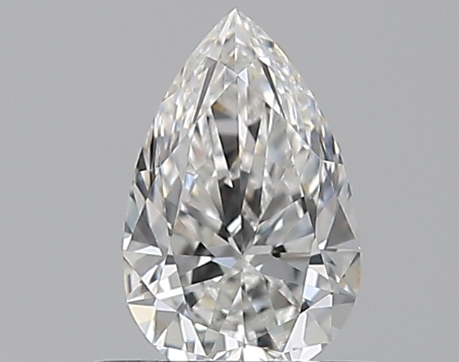 Pear 0.5 ct F VS1
