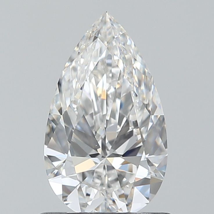 Pear 0.8 ct E VS1
