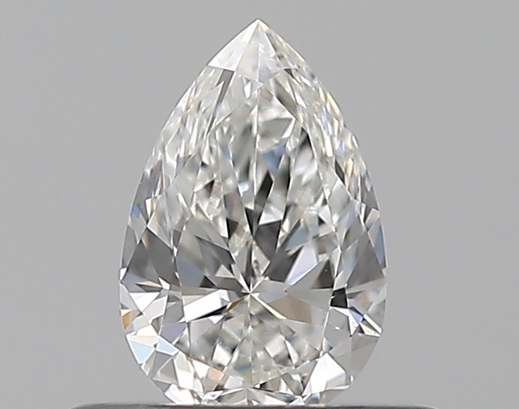 Pear 0.4 ct F VS1