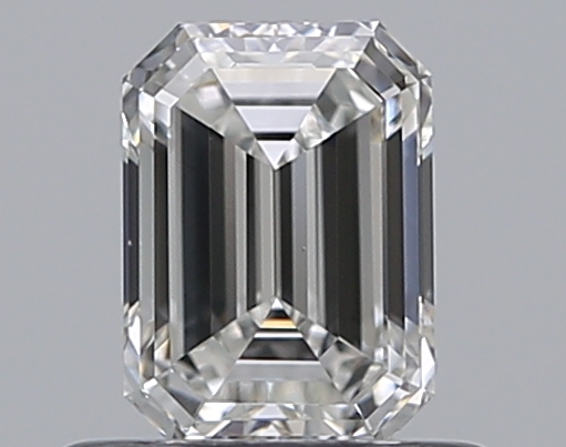 Emerald 0.59 ct F VS2
