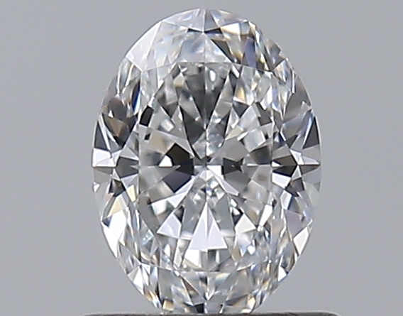 Oval 0.7 ct D VVS2