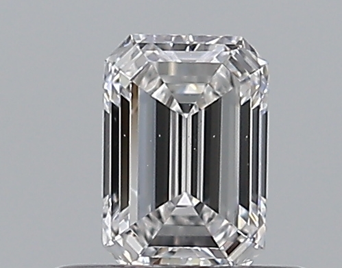 Emerald 0.43 ct D VS2