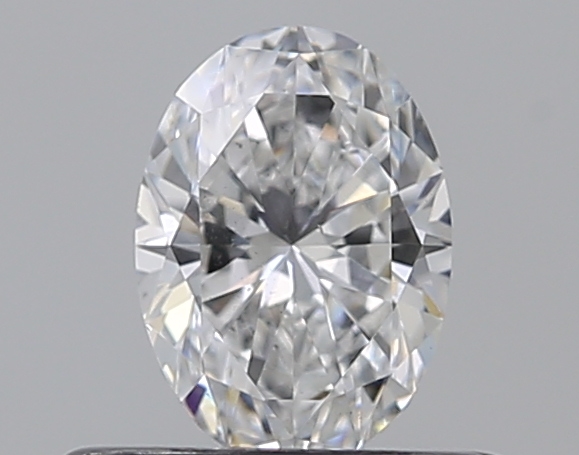 Oval 0.4 ct D SI1