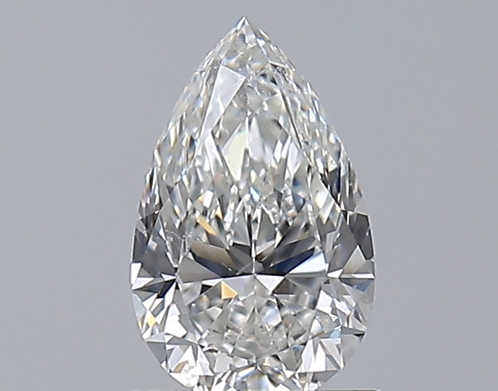 Pear 0.9 ct F SI2