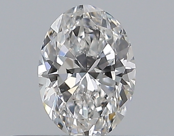 Oval 0.3 ct E SI1