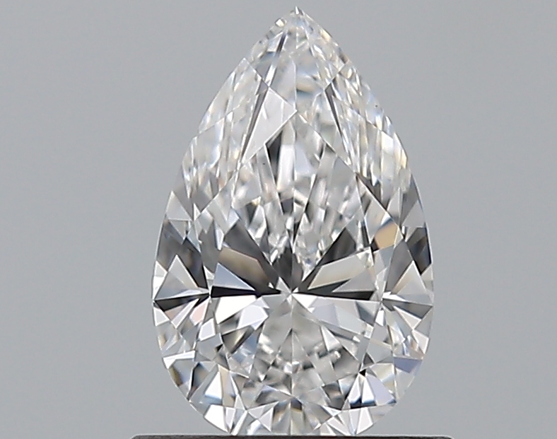 Pear 0.7 ct E VS1