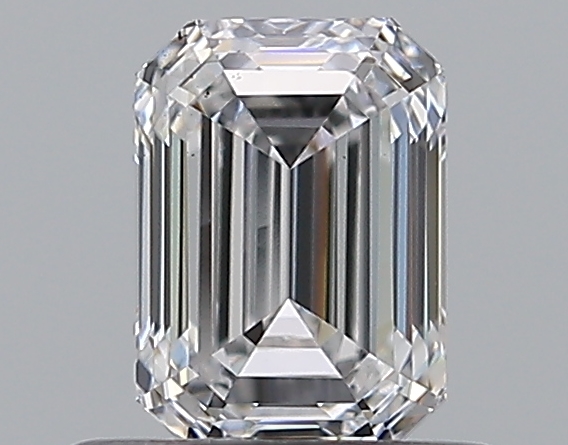 Emerald 0.59 ct D VS2
