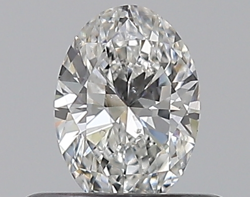 Oval 0.36 ct F SI2