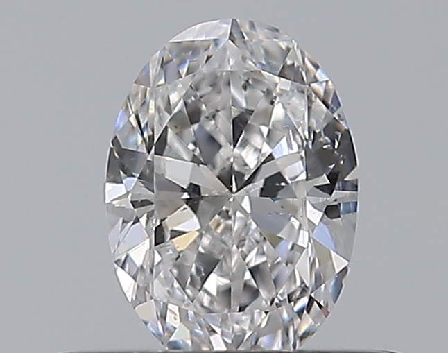 Oval 0.36 ct D SI1