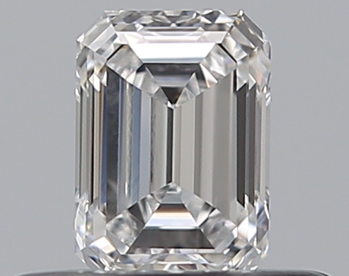 Emerald 0.35 ct D VVS1