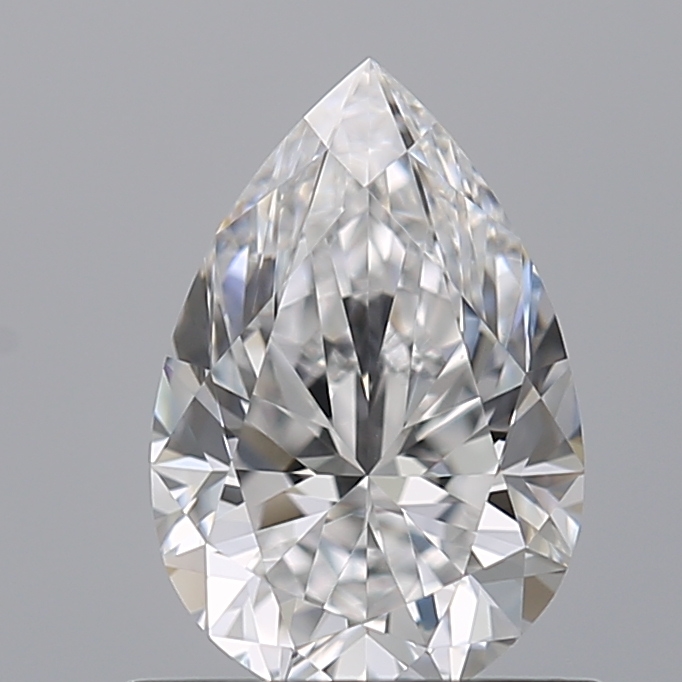 Pear 0.7 ct D VVS2