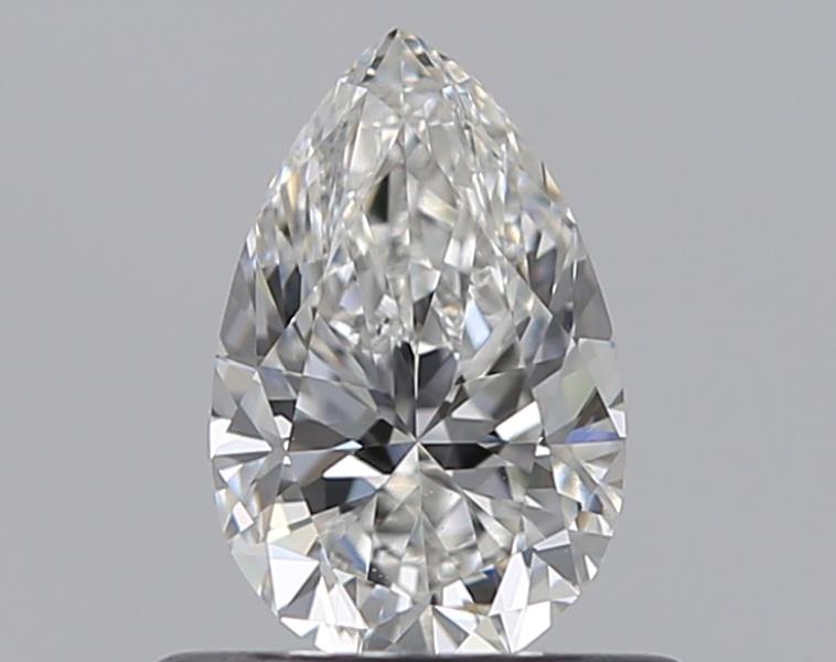 Pear 0.5 ct F VS2