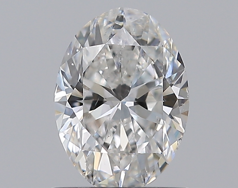 Oval 0.9 ct F SI2