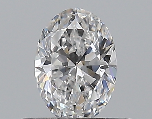 Oval 0.38 ct D VVS2