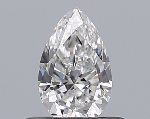 Pear 0.4 ct D VVS2
