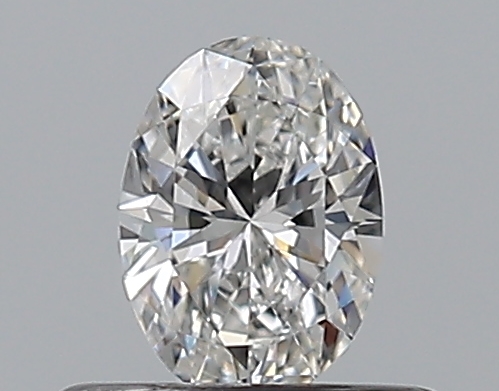 Oval 0.34 ct F VS2