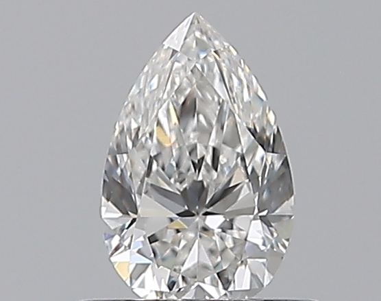 Pear 0.46 ct E VS1