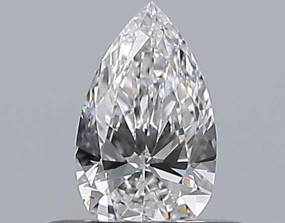 Pear 0.3 ct D VS2