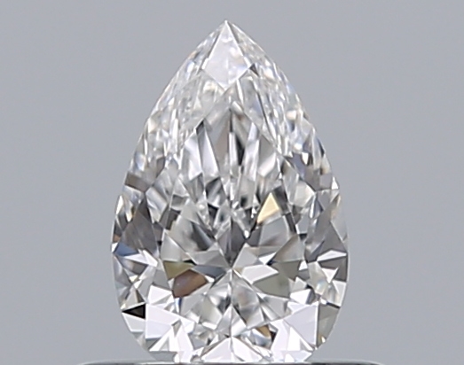 Pear 0.4 ct D VVS2