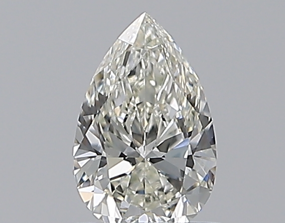 Pear 0.5 ct J VVS2