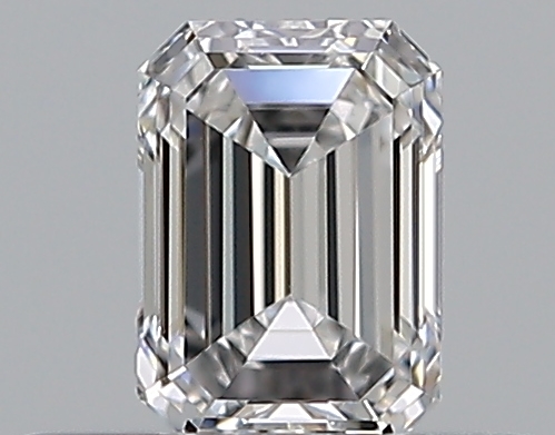 Emerald 0.3 ct D VVS1
