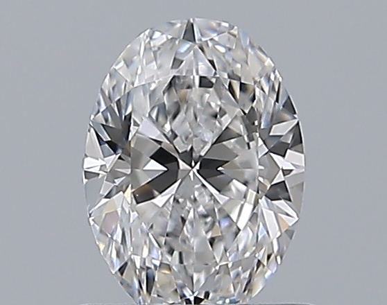 Oval 0.7 ct D VVS2