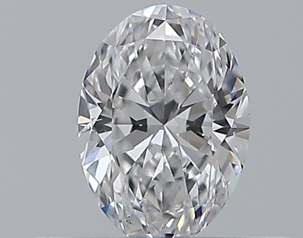 Oval 0.32 ct D SI1