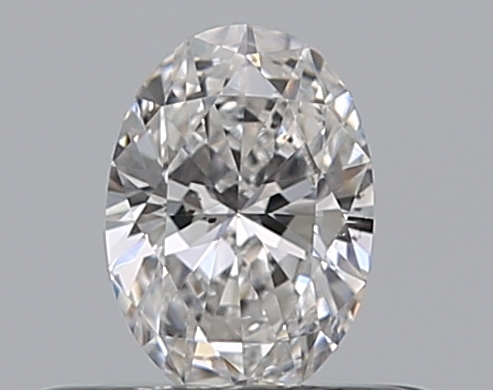 Oval 0.31 ct D SI1