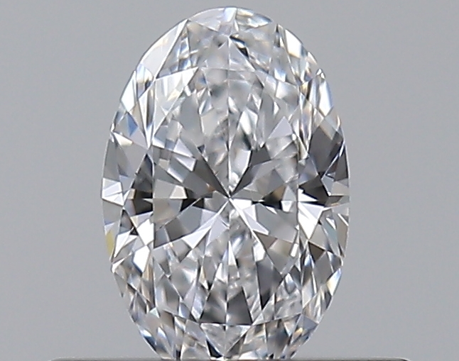 Oval 0.3 ct D VVS2