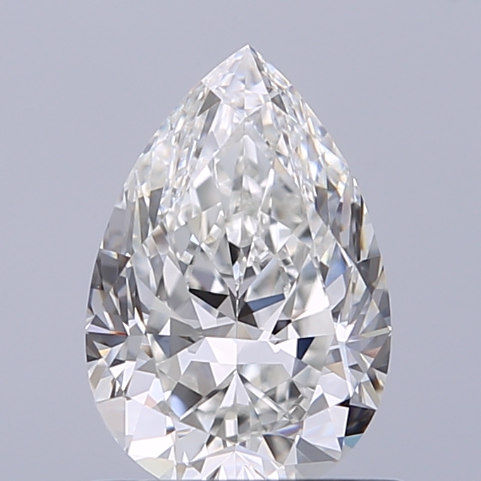 Pear 0.81 ct G VVS1