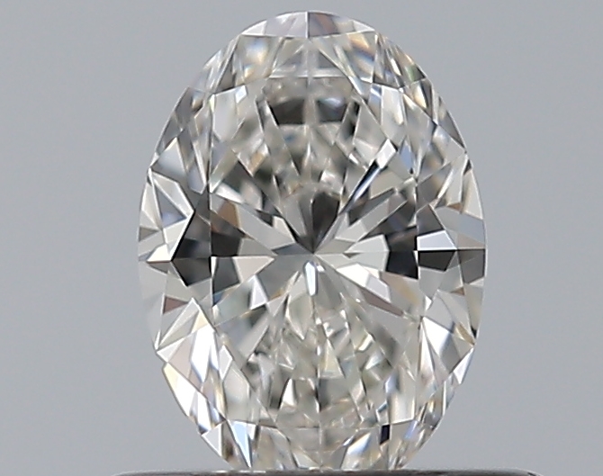 Oval 0.5 ct H VVS2